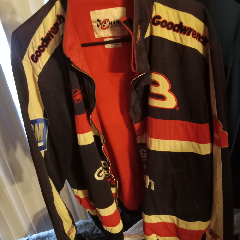 Chase Authentics Black and Red Varsity Jacket